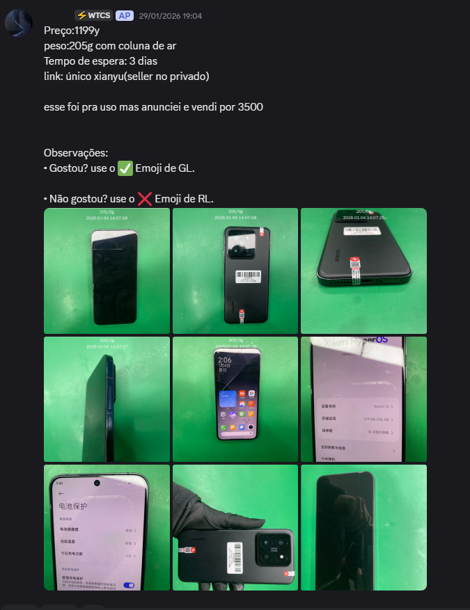 Resultado aluno Discord 1