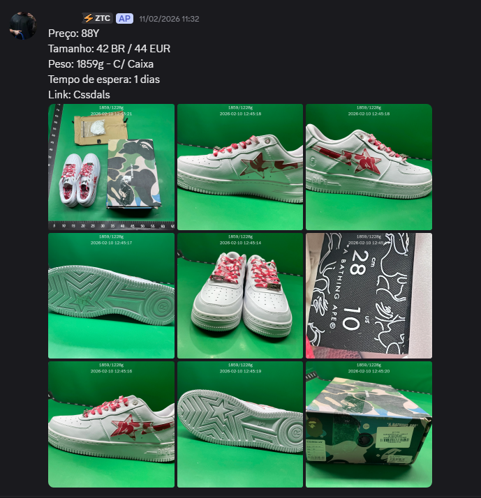 Resultado aluno Discord 3